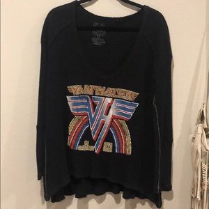 Trunk LTD Van Halen band thermal shirt